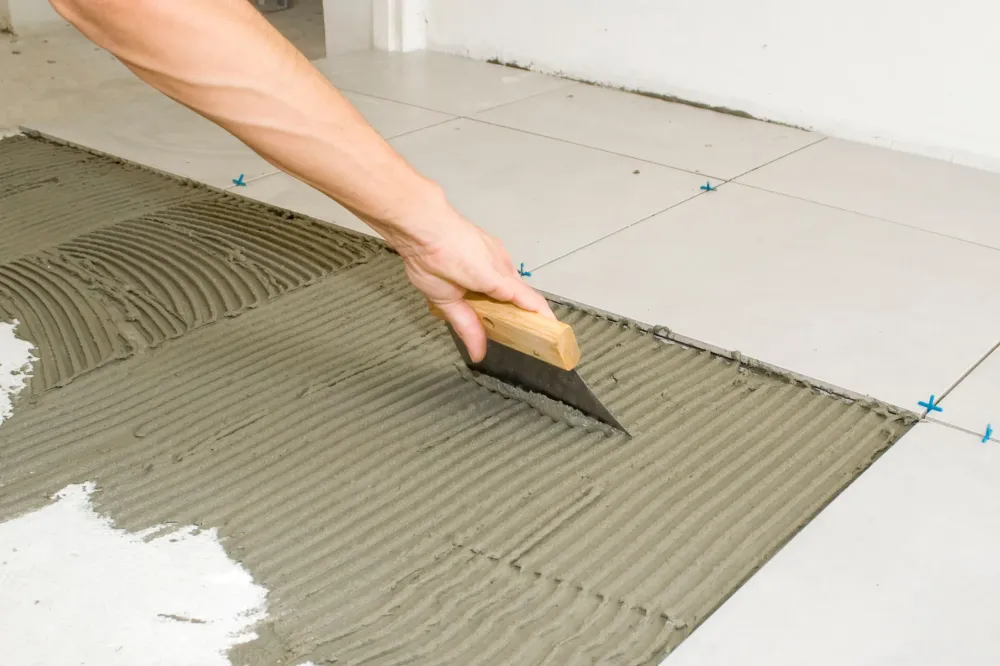 Pose de carrelage à Couëron